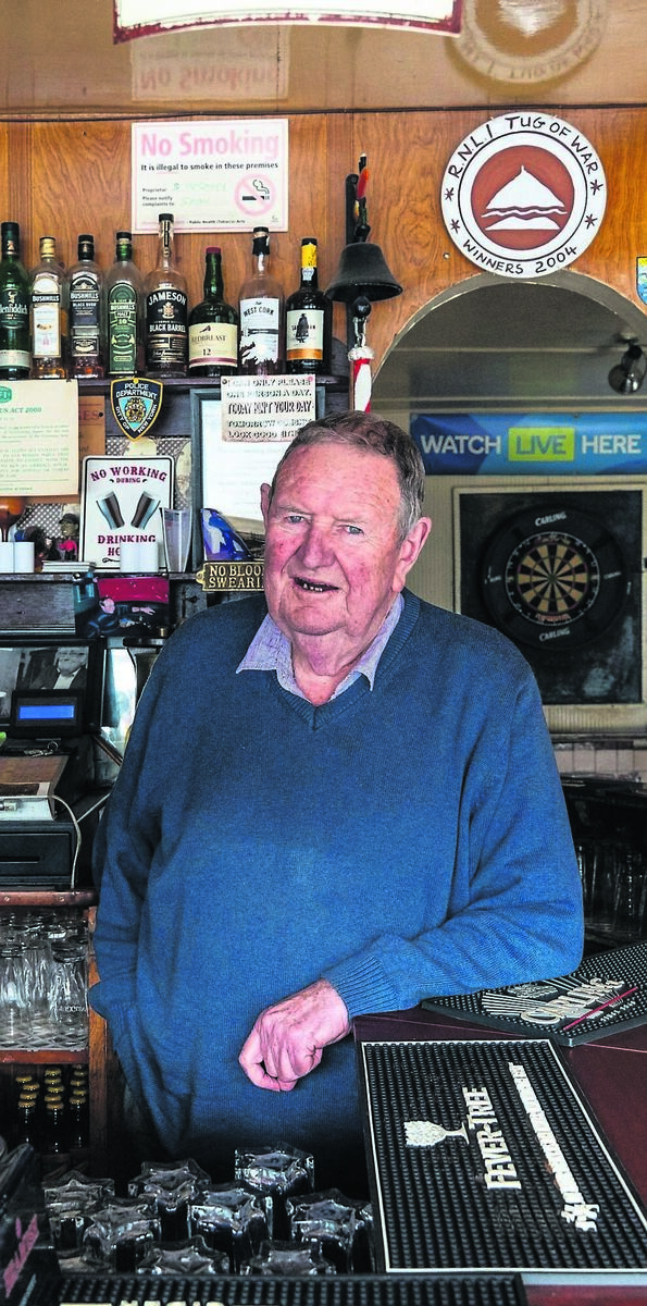Sean bought the pub in 1986. 	Picture: Noel Sweeney
                    