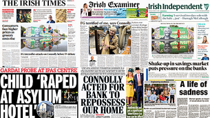 What the papers say: Tuesday's front pages
