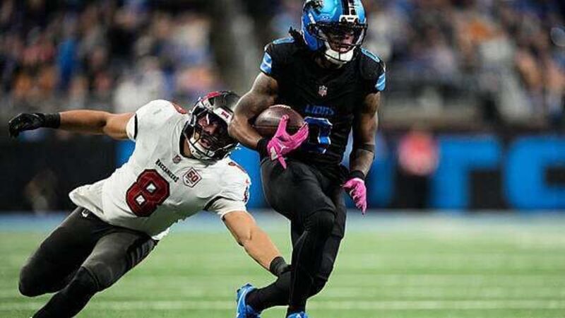 Jahmyr Gibbs runs for two touchdowns as Detroit Lions beat Tampa Bay Buccaneers Jahmyr Gibbs runs for two touchdowns as Detroit Lions beat Tampa Bay Buccaneers