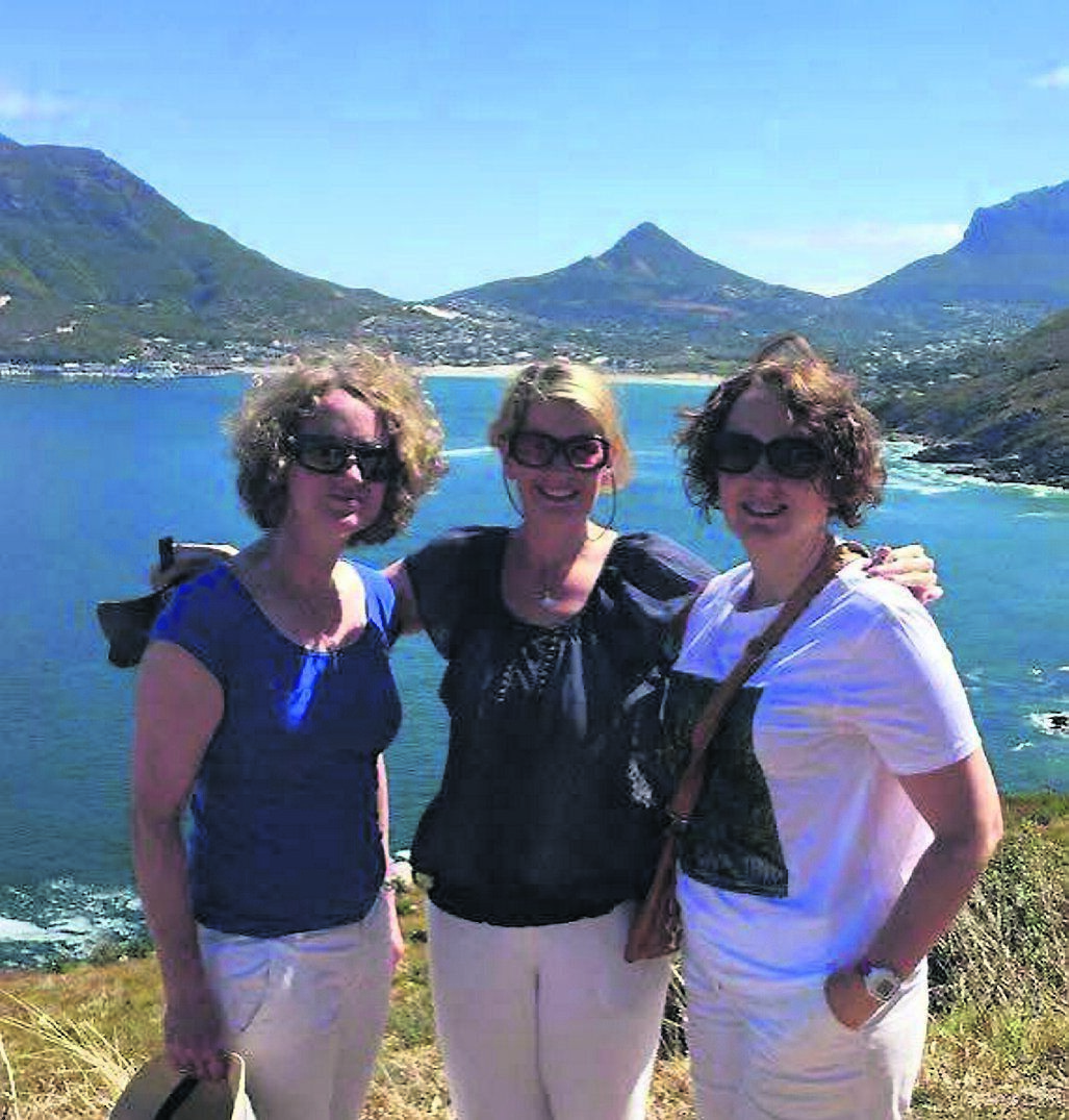 Aisling Foley with UCC friends on a visit to Cape Town - some of her university friends visit her every year Aisling Foley with UCC friends on a visit to Cape Town - some of her university friends visit her every year