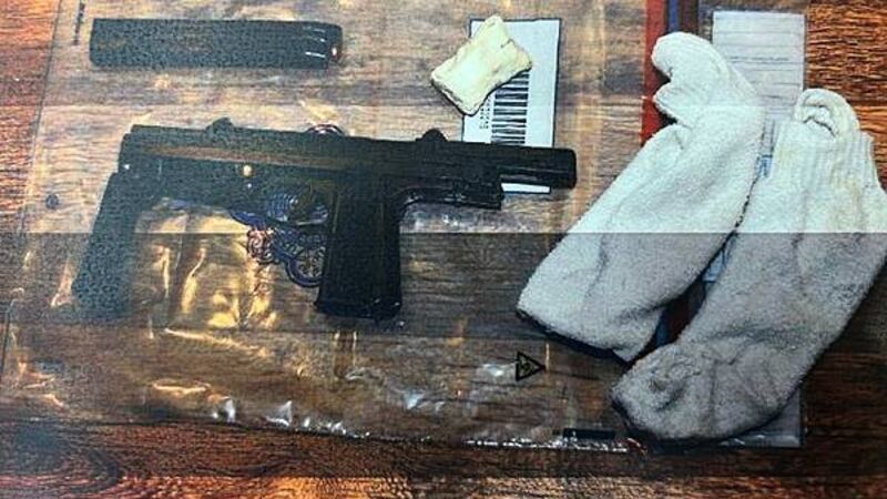Man who terrorised and bit ex-girlfriend during burglary had machine gun in his home, court told Man who terrorised and bit ex-girlfriend during burglary had machine gun in his home, court told