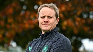 <p>Manager Colin O'Brien poses for a portrait during a Republic of Ireland U17 FIFA World Cup squad announcement at the FAI Headquarters in Abbotstown, Dublin. Photo by Tyler Miller/Sportsfile</p> <p>Manager Colin O'Brien poses for a portrait during a Republic of Ireland U17 FIFA World Cup squad announcement at the FAI Headquarters in Abbotstown, Dublin. Photo by Tyler Miller/Sportsfile</p>