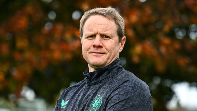 <p>Manager Colin O'Brien poses for a portrait during a Republic of Ireland U17 FIFA World Cup squad announcement at the FAI Headquarters in Abbotstown, Dublin. Photo by Tyler Miller/Sportsfile</p> <p>Manager Colin O'Brien poses for a portrait during a Republic of Ireland U17 FIFA World Cup squad announcement at the FAI Headquarters in Abbotstown, Dublin. Photo by Tyler Miller/Sportsfile</p>