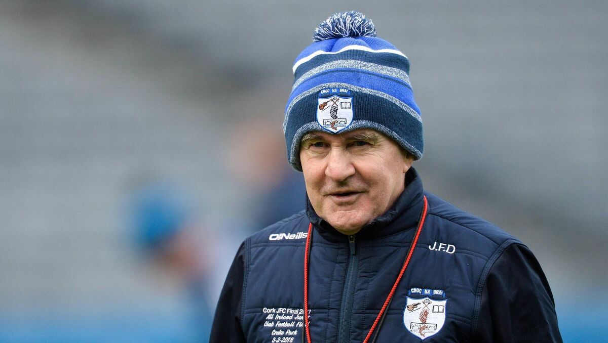 Knocknagree manager John Fintan Daly. Picture: Piaras Ó Mídheach/Sportsfile