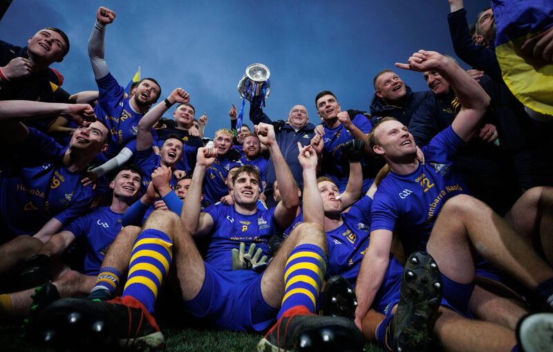 St Finbarr's celebrate their Cork Premier SFC success in 2021. Picture: INPHO/James Crombie St Finbarr's celebrate their Cork Premier SFC success in 2021. Picture: INPHO/James Crombie