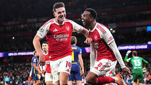 Viktor Gyokeres ends drought as Arsenal stun Atletico Madrid with goal blitz