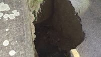 West Cork sinkhole will be repaired ‘as soon as possible’ 