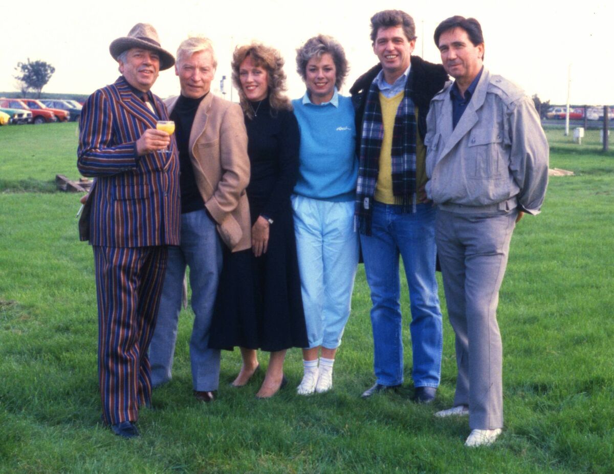 Top stars of the Guinness Jazz festival 1985: George Melly, Cork-born Bobby Lamb, Kate McNab and Angie Masterson of Sweet Substitute, Georgie Fame and Ronnie Ross. Picture: Eddie O'Hare Top stars of the Guinness Jazz festival 1985: George Melly, Cork-born Bobby Lamb, Kate McNab and Angie Masterson of Sweet Substitute, Georgie Fame and Ronnie Ross. Picture: Eddie O'Hare