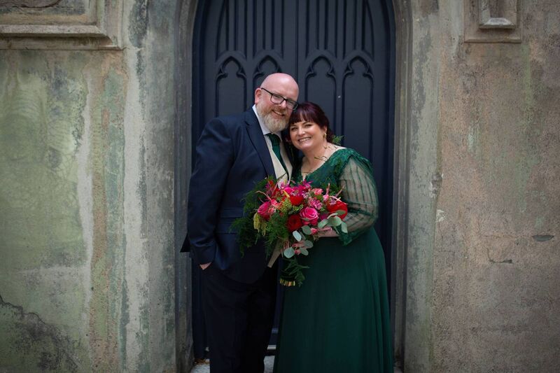 Nancy and Paul first met in 2020 and were wed last month in Cork. Nancy and Paul first met in 2020 and were wed last month in Cork.