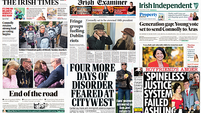 What the papers say: Friday's front pages
