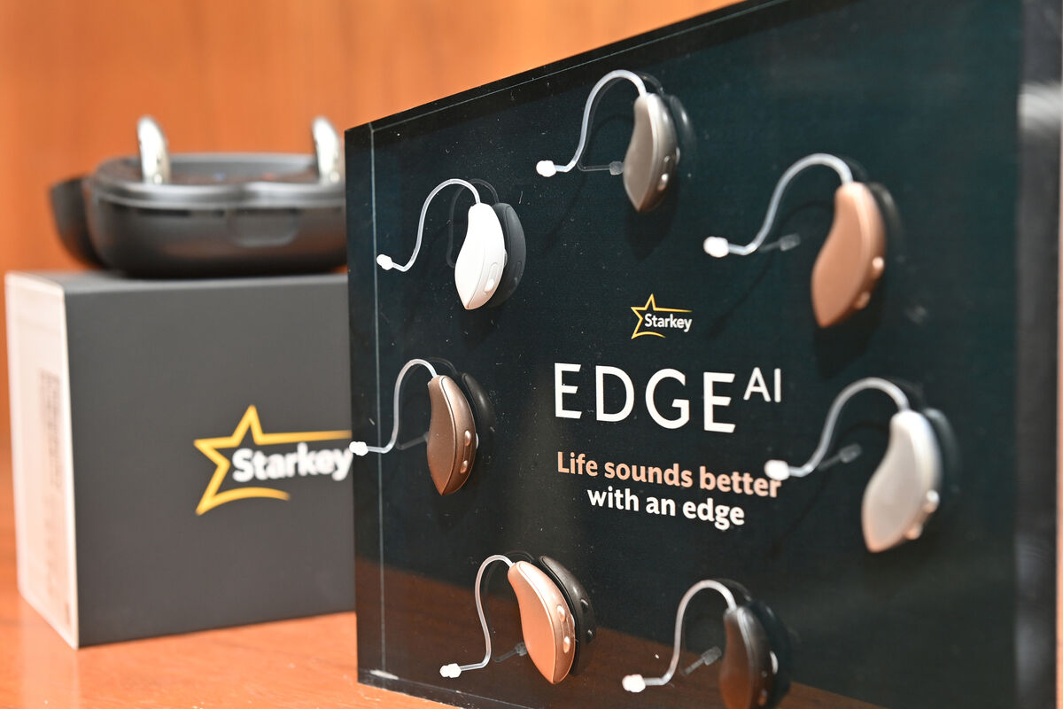 John Daly Opticians with their new audiology services. John Daly Opticians with their new audiology services.