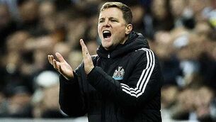 Eddie Howe refuses to be drawn into row with Arne Slot over Alexander Isak saga