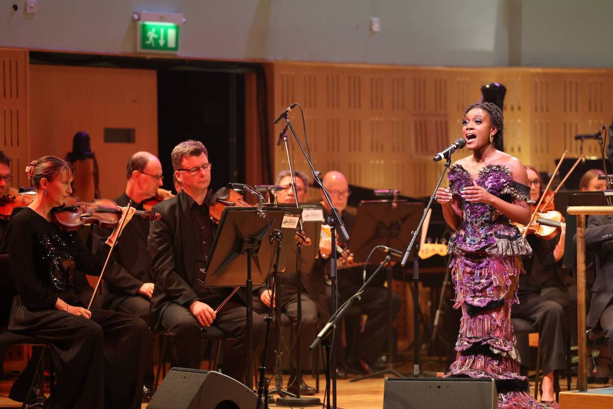 Tolu Makay performing. She plays the Cork Jazz Fest this weekend. Tolu Makay performing. She plays the Cork Jazz Fest this weekend.