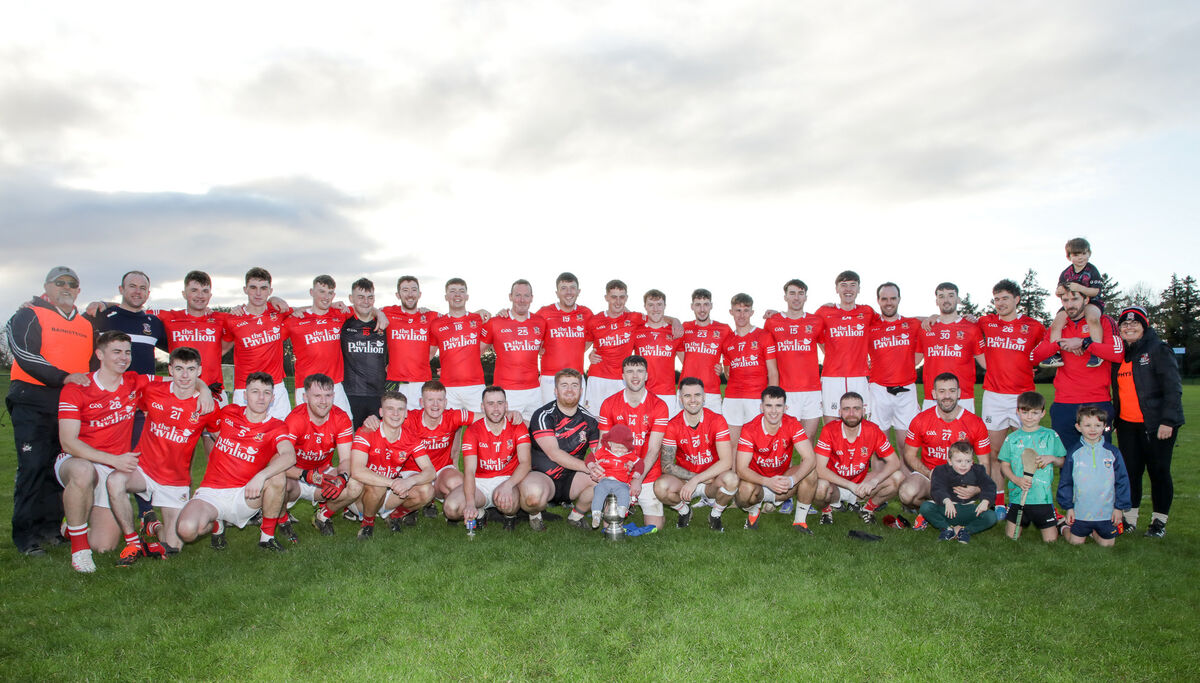 Ballygarvan celebrate after beating Carrigaline. Picture: David Creedon Ballygarvan celebrate after beating Carrigaline. Picture: David Creedon