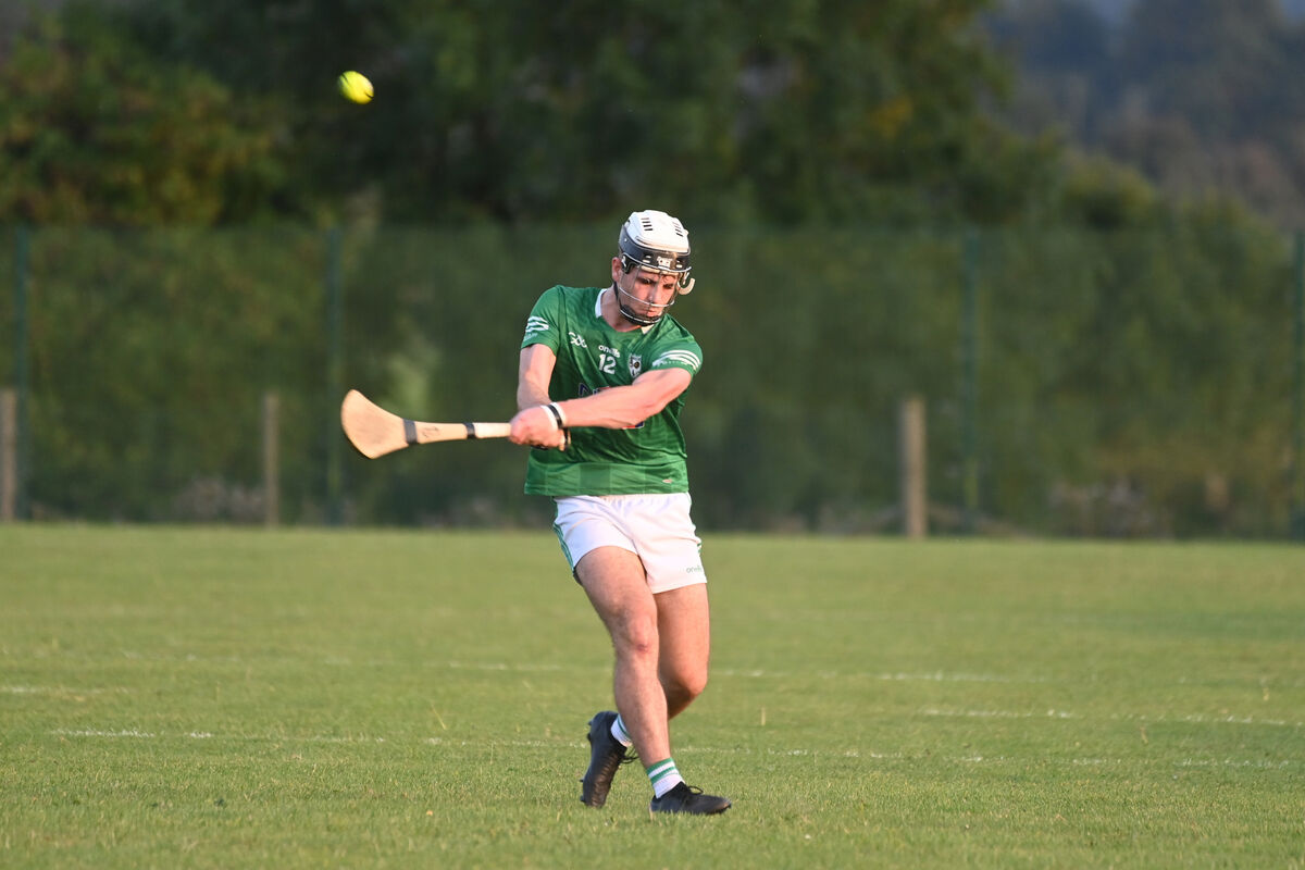 Barry Walsh fires over a point for Killeagh. Picture: Larry Cummins