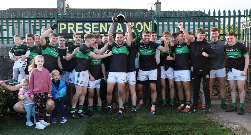 Nemo Rangers celebrate their win over Mayfield at Ballinlough. Picture: Jim Coughlan.  Nemo Rangers celebrate their win over Mayfield at Ballinlough. Picture: Jim Coughlan.