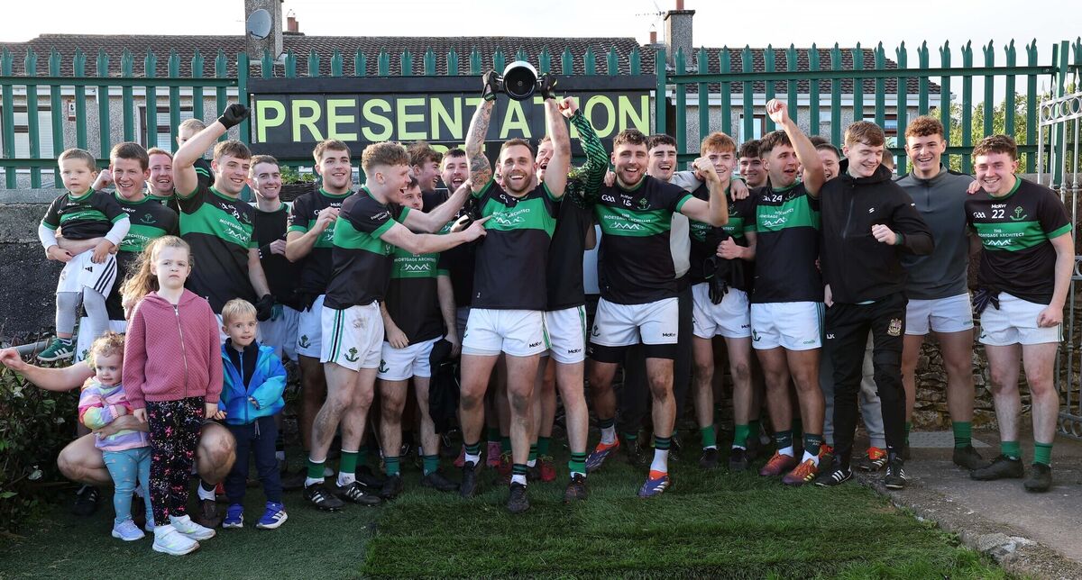 Nemo Rangers celebrate their win over Mayfield at Ballinlough. Picture: Jim Coughlan. Nemo Rangers celebrate their win over Mayfield at Ballinlough. Picture: Jim Coughlan.