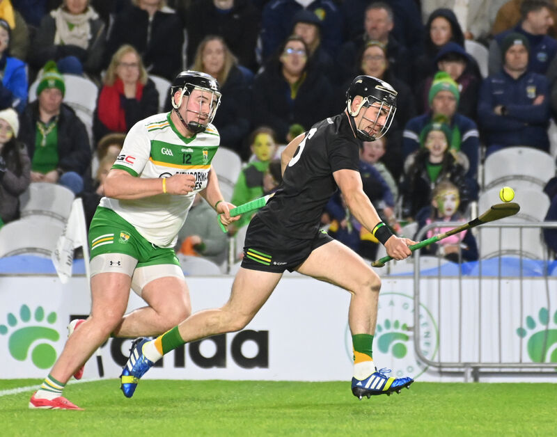 Castlelyons' Dara Spillane racing away from Adam Walsh of Bride Rovers. Picture: Eddie O'Hare Castlelyons' Dara Spillane racing away from Adam Walsh of Bride Rovers. Picture: Eddie O'Hare