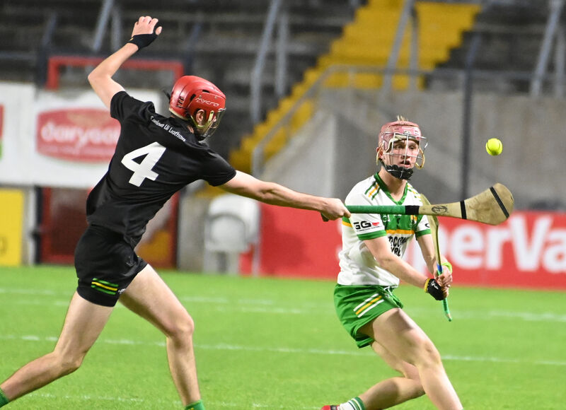 Bride Rovers' David Barry looks to get the ball past Shane Cotter of Castlelyons. Picture: Eddie O'Hare Bride Rovers' David Barry looks to get the ball past Shane Cotter of Castlelyons. Picture: Eddie O'Hare