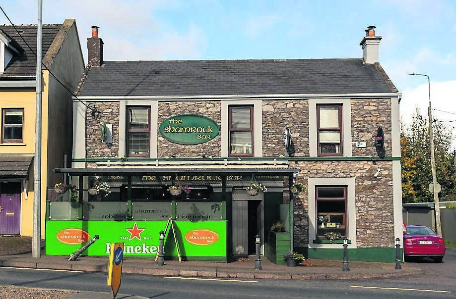 The Shamrock Bar in Shanbally.  The Shamrock Bar in Shanbally.