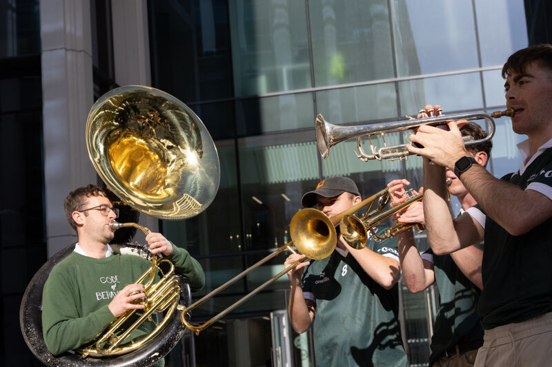 Code of Behaviour performing at Penrose Dock as part of the Guinness Cork Jazz Festival.  Code of Behaviour performing at Penrose Dock as part of the Guinness Cork Jazz Festival.