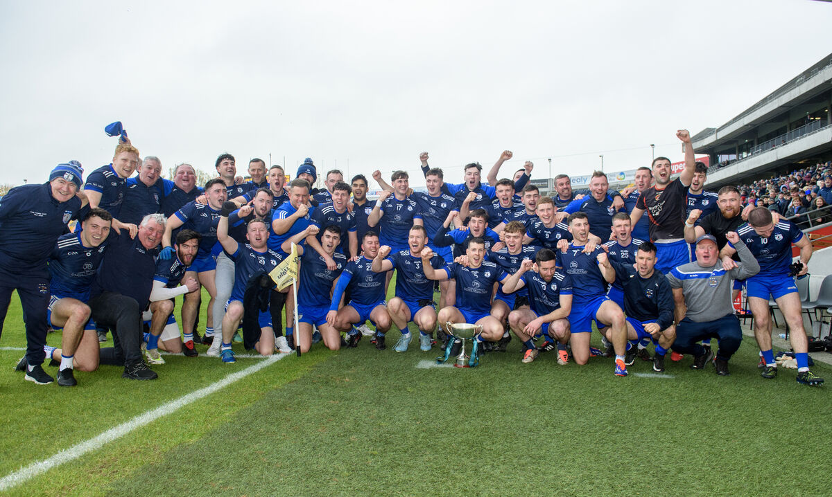 Knocknagree  celebrate the game. Picture: Dan Linehan Knocknagree  celebrate the game. Picture: Dan Linehan