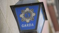 Gardai logo outside of Garda station