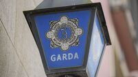 Gardai logo outside of Garda station