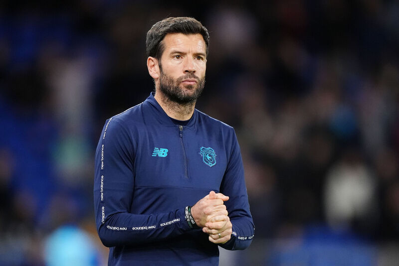 Cardiff City manager Brian Barry-Murphy Cardiff City manager Brian Barry-Murphy