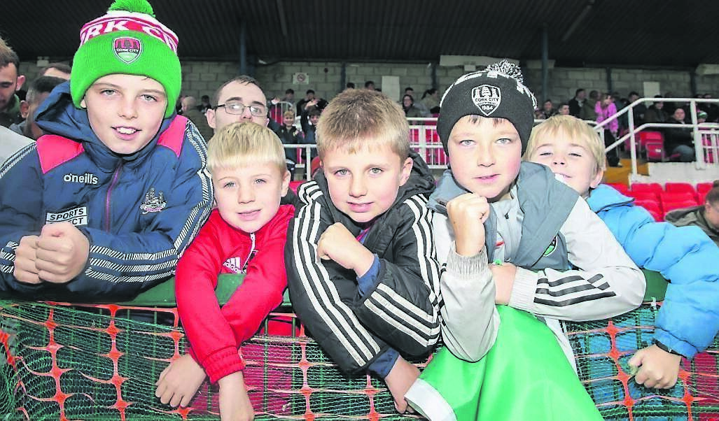 oey O'Sullivan, Charlie White, Freddie White, Scott Horgan and Ronan Smith at an open training session. Picture: David Creedon oey O'Sullivan, Charlie White, Freddie White, Scott Horgan and Ronan Smith at an open training session. Picture: David Creedon