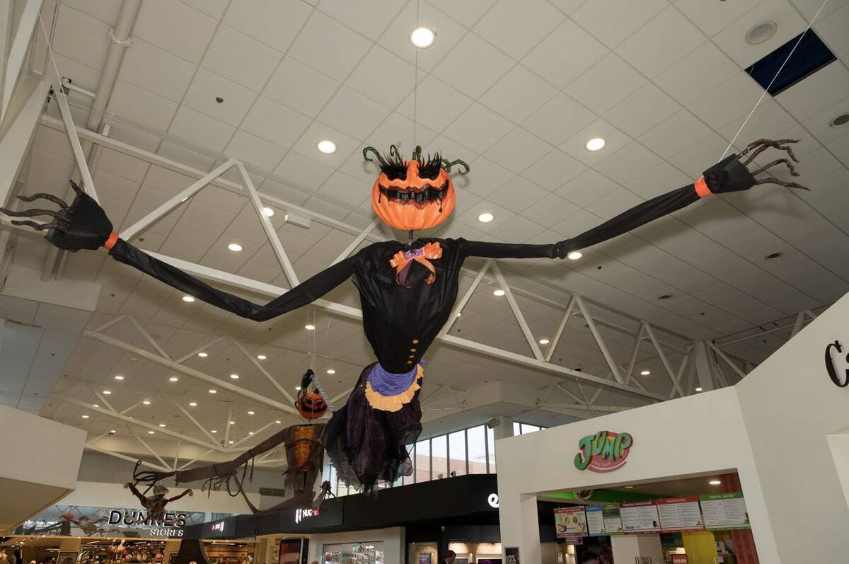 Halloween at Douglas Court, always full of surprises and colourful displays. 