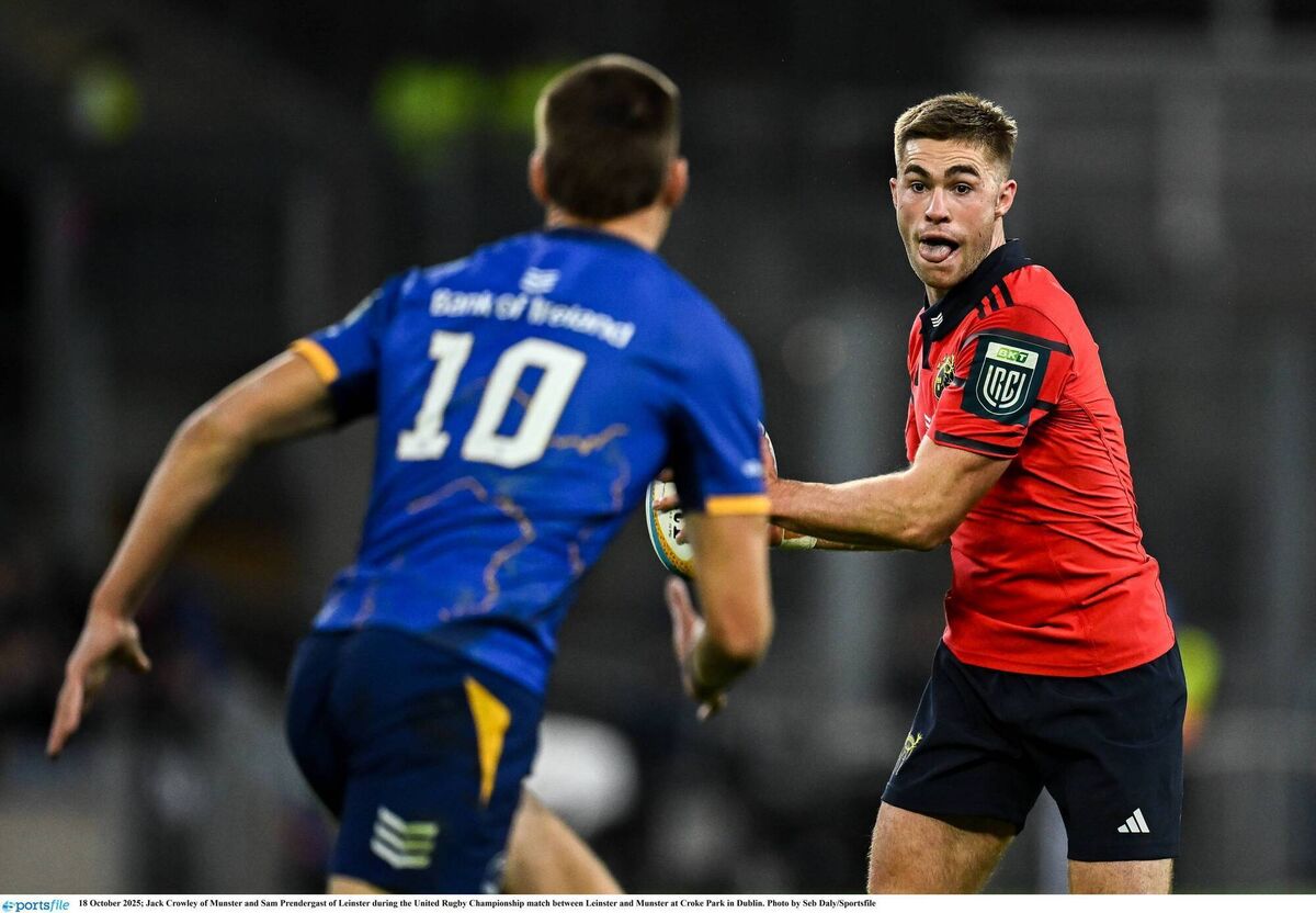 Jack Crowley was on fire against Leinster recently at Croke Park. Picture: Seb Daly/Sportsfile Jack Crowley was on fire against Leinster recently at Croke Park. Picture: Seb Daly/Sportsfile