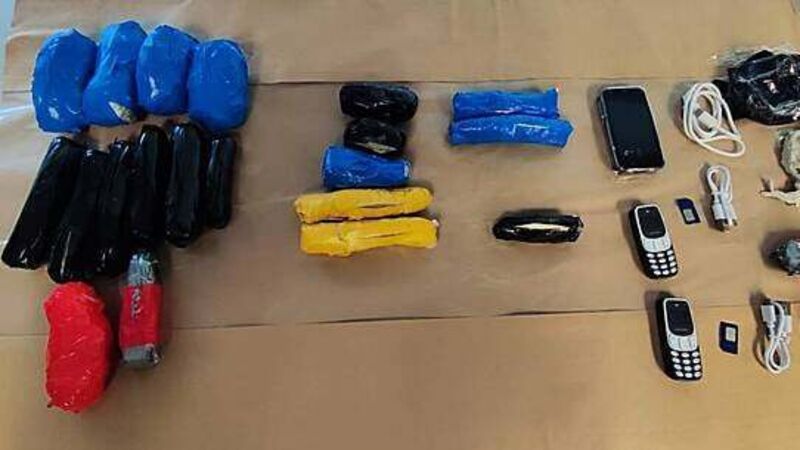 Second man (40s) charged in connection with seizure of drugs and contraband Second man (40s) charged in connection with seizure of drugs and contraband