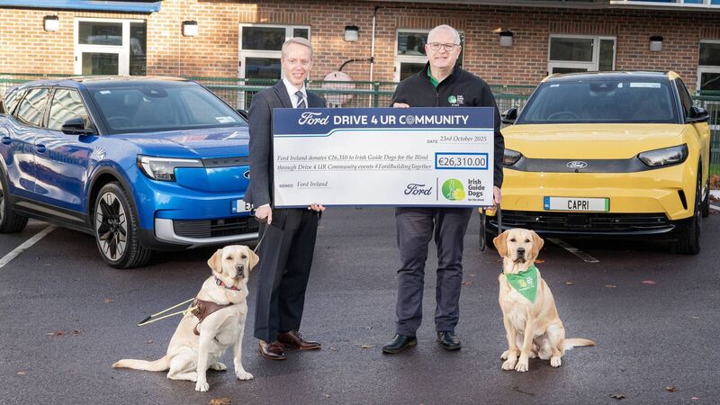 Ford raises money for Irish Guide Dogs with Cork test drive event Ford raises money for Irish Guide Dogs with Cork test drive event