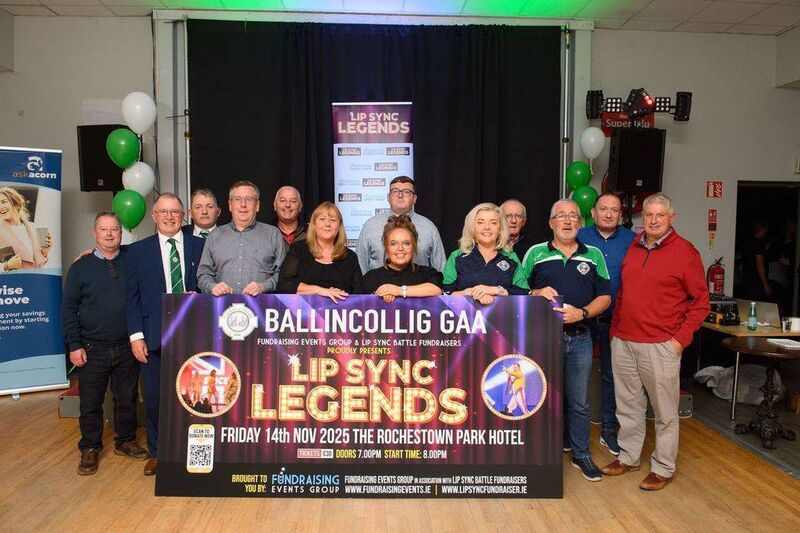 The organising committee behind the Lip Sync Legends event for Ballincollig GAA club. The organising committee behind the Lip Sync Legends event for Ballincollig GAA club.
