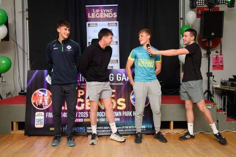Ben O'Connell, Conor Dalton, David O'Leary and Seán O'Neill will perform at the Lip Sync Legends fundraiser for Ballincollig GAA club. Ben O'Connell, Conor Dalton, David O'Leary and Seán O'Neill will perform at the Lip Sync Legends fundraiser for Ballincollig GAA club.