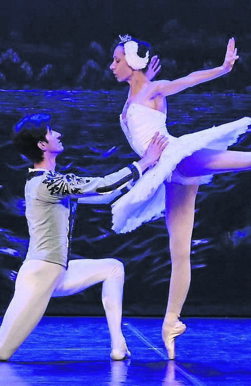 Katerina Petrova and Tsetso Ivanov, the main stars of the Swan Lake performance at Cork Opera House this week Katerina Petrova and Tsetso Ivanov, the main stars of the Swan Lake performance at Cork Opera House this week