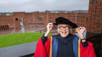 3- Darina Allen at MTU.JPG Cork chef Darina Allen awarded honorary doctorate from MTU
