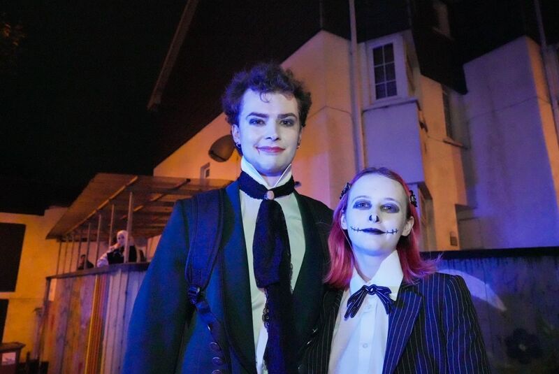 Ewan McMullin and Jess Young at the Dragon. Ewan McMullin and Jess Young at the Dragon.