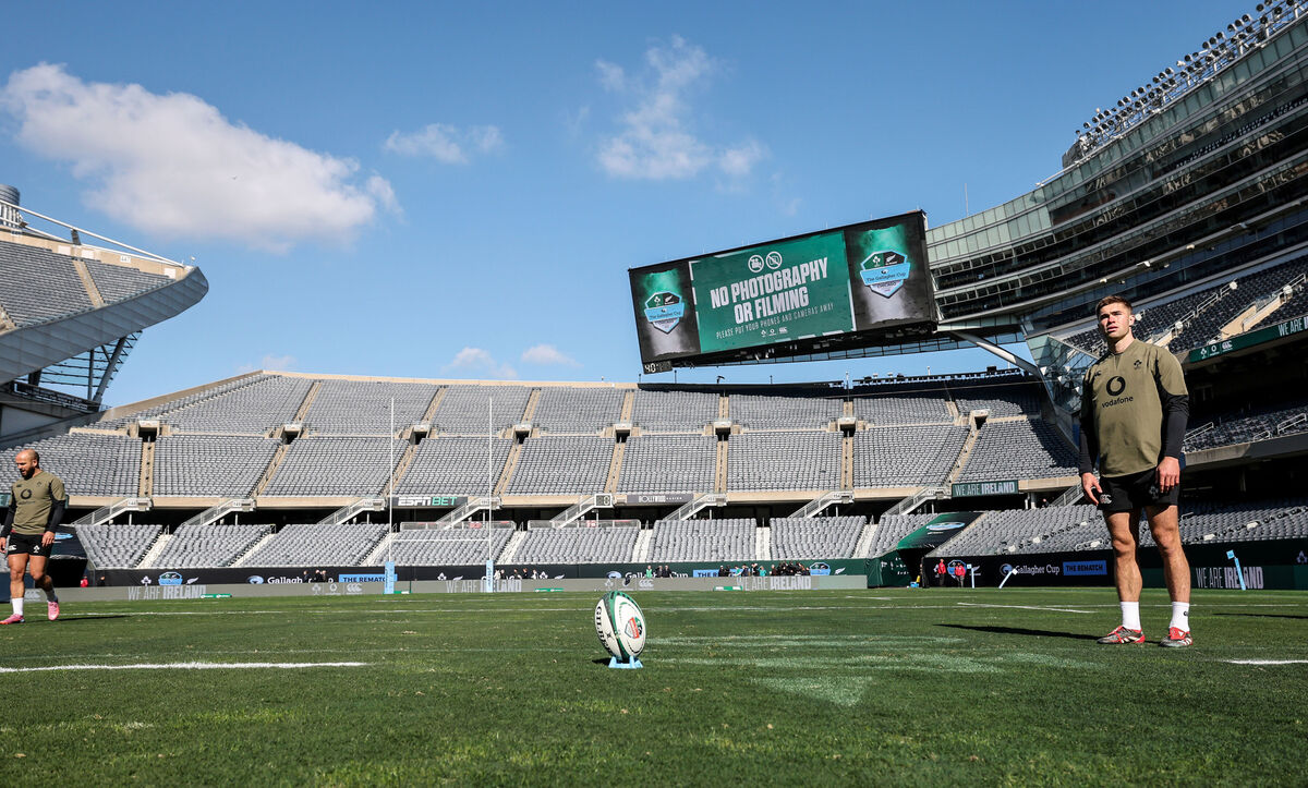 Ireland out-half Jack Crowley. Pic: Dan Sheridan/Inpho