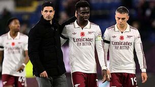 Mikel Arteta: Arsenal’s first-half display at Burnley was one of the best