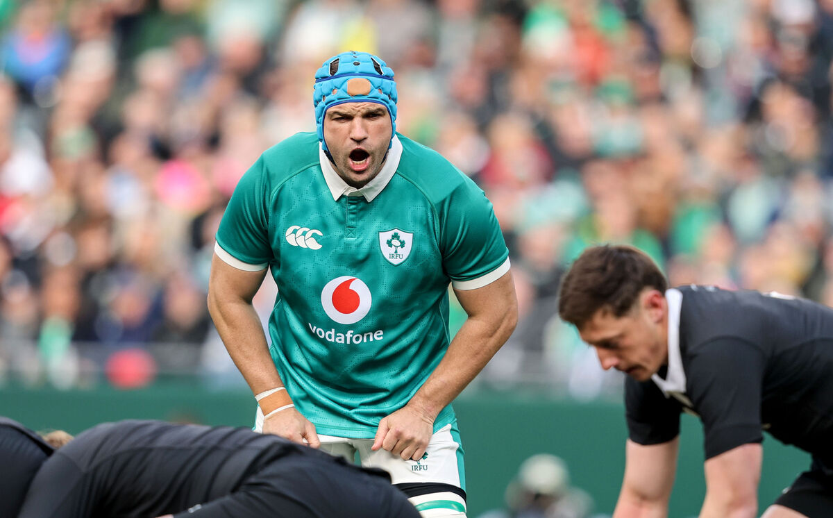 Ireland’s Tadhg Beirne. Pic: Dan Sheridan/Inpho