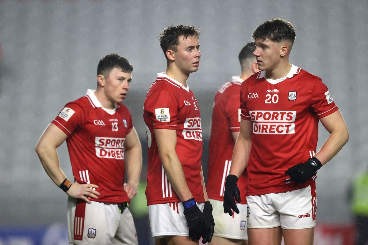 Cork's Darragh Cashman (number 20) dejected after the Munster semi-final loss to Kerry back in April. Picture: INPHO/Bryan Keane