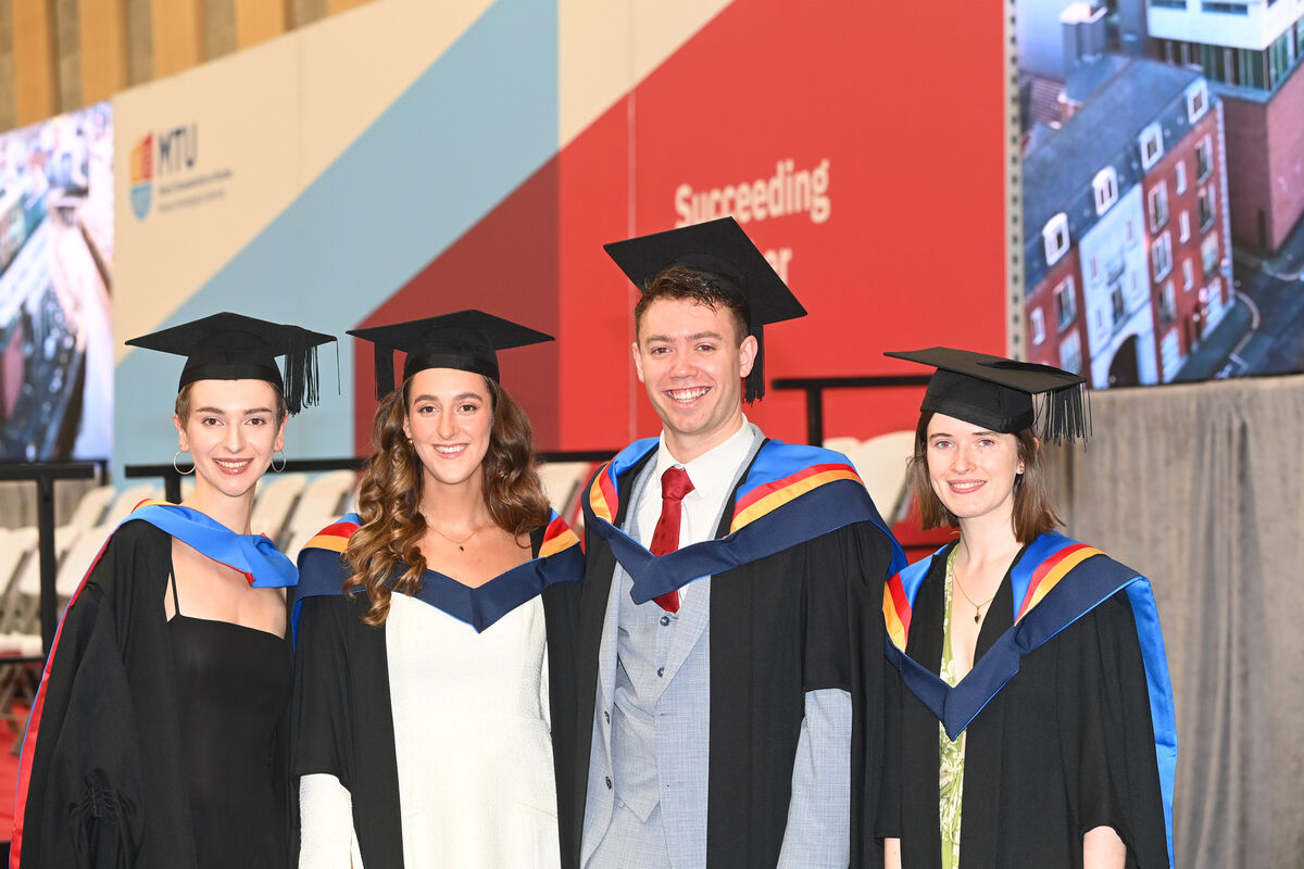  Lavena Edelmann, Bachelor of Arts in Visual Communications, Hannah O'Leary, (Master of Arts in Public Relations with New Media) Marc Woodard and Emily Piggott, both Master of Arts in Journalism and Digital Content Creation.