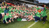Matthew Bradley kicks the winner as Aghabullogue defeat Uibh Laoire to claim PIFC title