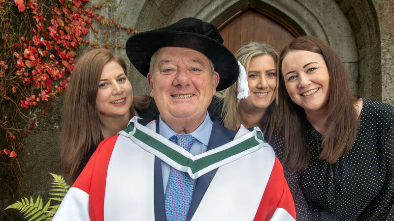 Well-known Cork broadcaster and writer conferred with honorary doctorate at UCC
