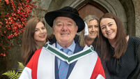 Well-known Cork broadcaster and writer conferred with honorary doctorate at UCC