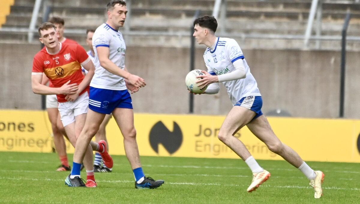 Jason Mac Carthaigh, Cill na Martra with possession against Éire Óg. Picture: Larry Cummins Jason Mac Carthaigh, Cill na Martra with possession against Éire Óg. Picture: Larry Cummins