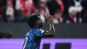 Arsenal cruise past Slavia Prague and set club clean sheet record Arsenal cruise past Slavia Prague and set club clean sheet record