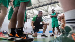 <p>Neptune new coach Ciaran kiveney seen here with the Irish U17 team</p> <p>Neptune new coach Ciaran kiveney seen here with the Irish U17 team</p>